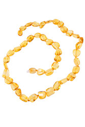 Translucent amber beads “Nicole”