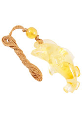 Amber pendant "Dolphin"