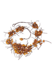 Amber beads “Grass”