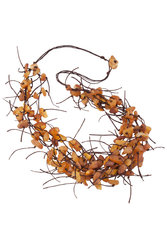 Amber beads “Grass”