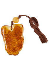 Amber pendant "Rose"