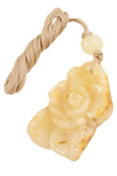 Amber pendant "Rose"