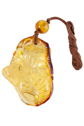 Amber pendant “Fish”