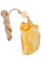 Amber pendant “Corn”