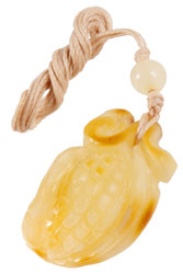 Amber pendant “Corn”