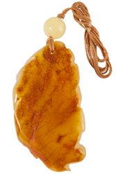 Amber pendant "Fish"