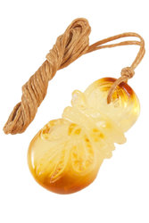 Amber pendant “Bag”