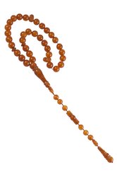 Muslim rosary made of pressed amber