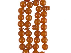 Muslim rosary made of pressed amber