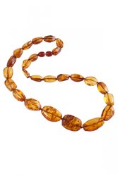 Amber beads "Armanda"