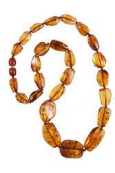 Amber beads "Armanda"