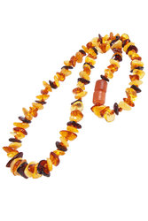 Children's amber choker beads