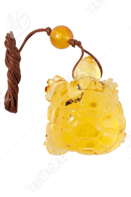 Amber pendant "Turtle"