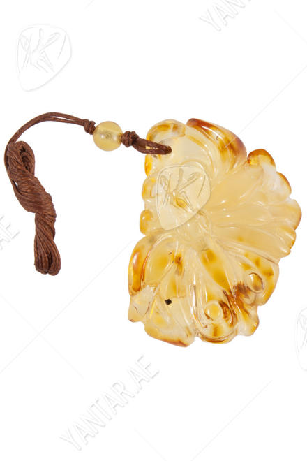 Amber pendant "Butterfly"