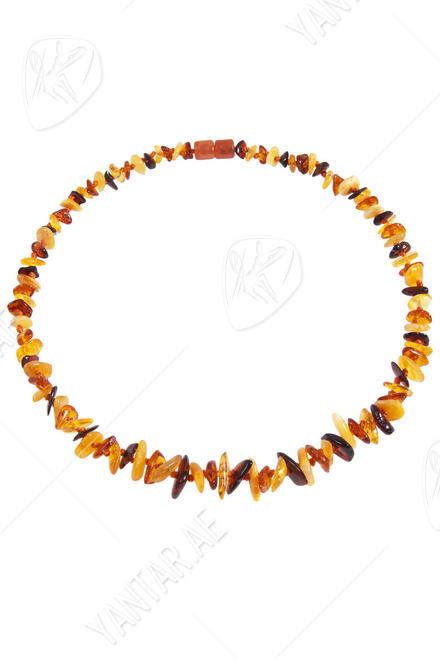 Children's amber choker beads