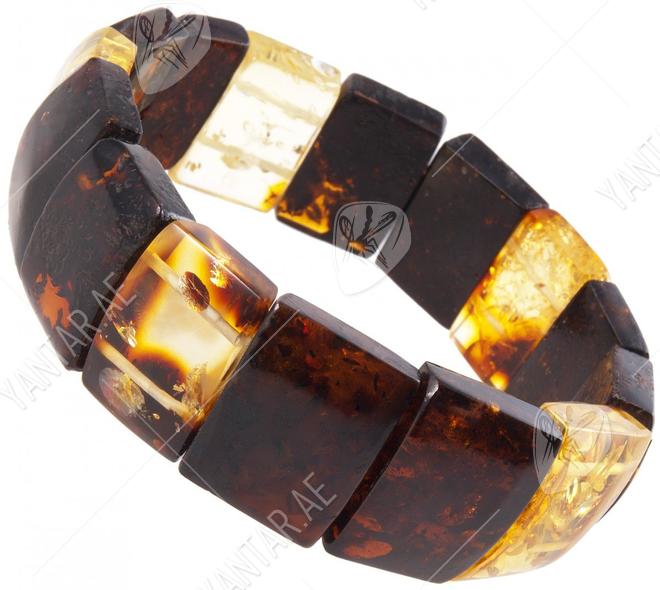 Bracelet made of rectangular stones