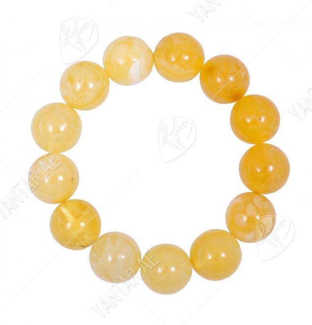 Bracelet made of amber balls