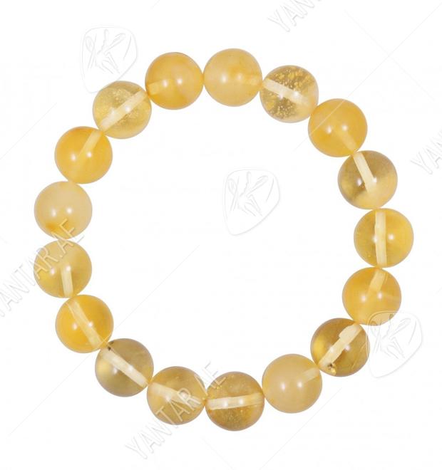 Bracelet made of amber balls