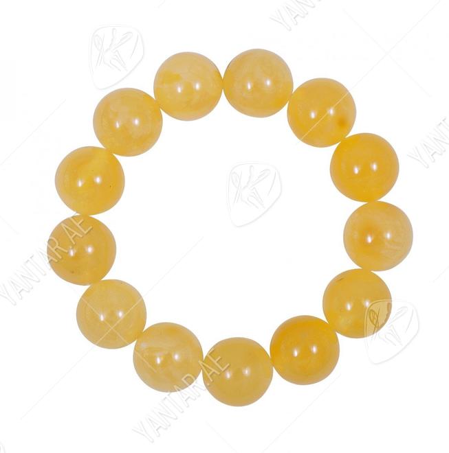 Bracelet made of amber balls