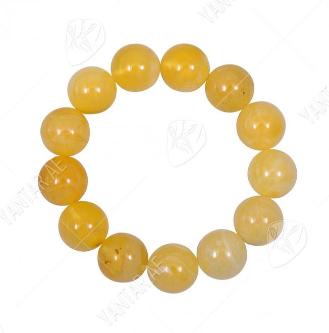 Bracelet made of amber balls