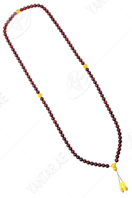 Amber rosary beads (bracelet/amulet)