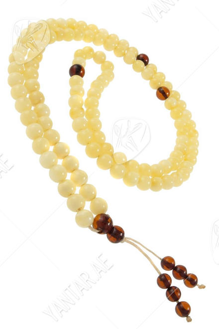 Amber rosary beads (bracelet/amulet)