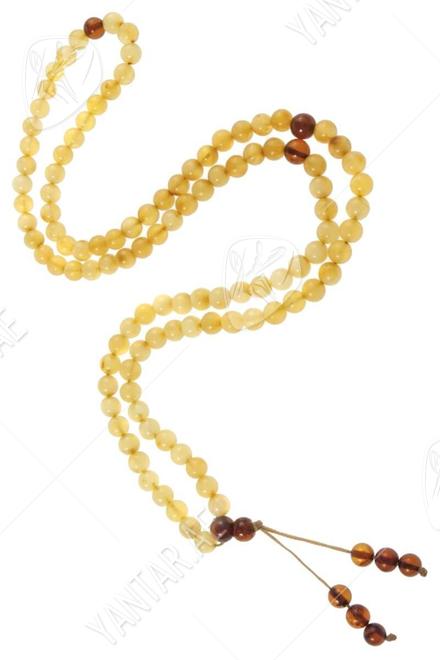 Amber rosary beads (bracelet/amulet)