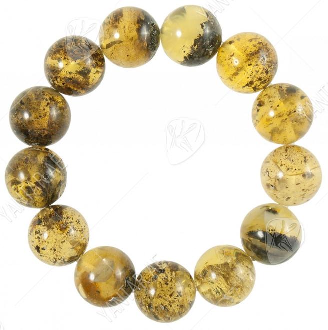 Bracelet made of amber balls