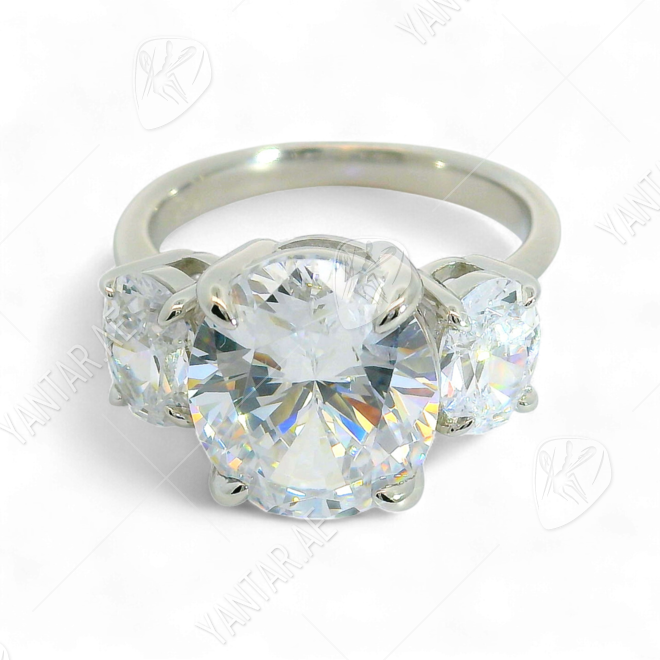 Three-Stone Engagement Ring