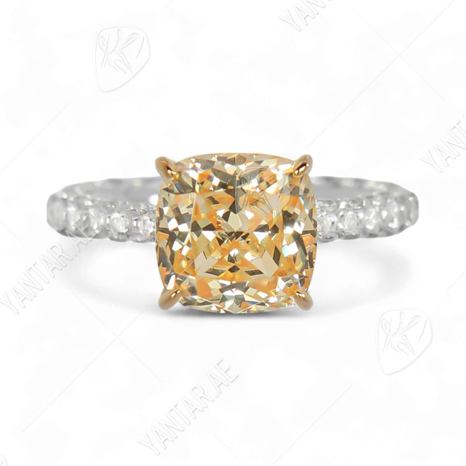 Yellow Gemstone Ring