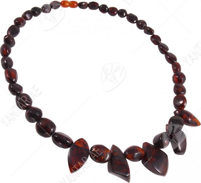 Amber necklace "Lauren"