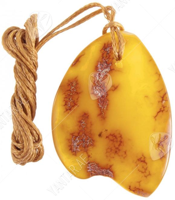 Amber pendant honey color