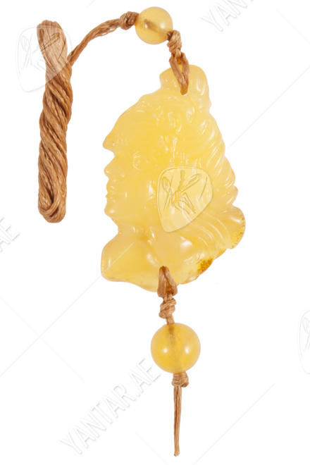 Amber pendant “Virgo”