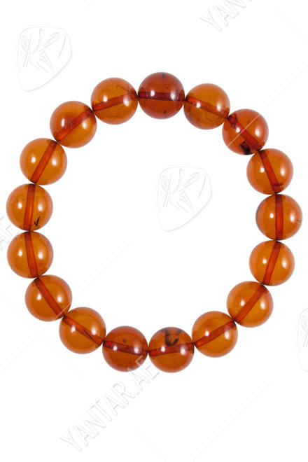 Bracelet made of amber balls