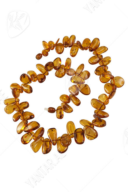 Amber beads "Asteria"