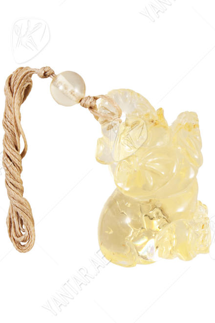 Amber pendant “Elephant”