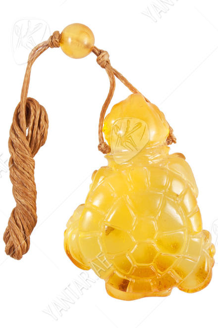 Amber pendant "Turtle"