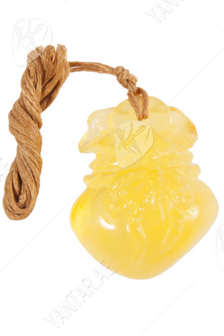 Amber pendant “Bag of Happiness”