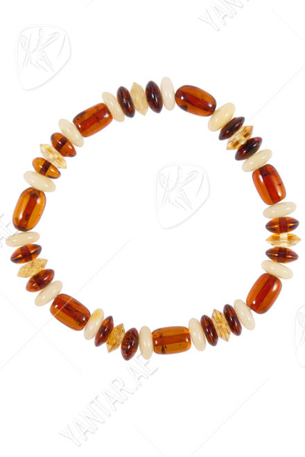 Bracelet with amber “Riviera”