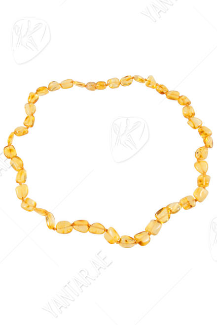 Translucent amber beads “Nicole”