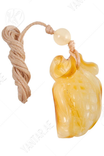 Amber pendant “Corn”