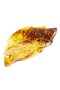 Amber brooch “Autumn leaf”