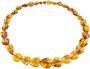 Beads “Amber Heart”