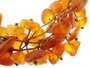 Bracelet made of polished amber stones