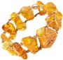 Braided amber bracelet