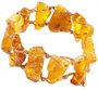 Braided amber bracelet