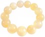 Bracelet made of light amber balls