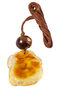 Amber pendant "Rose"