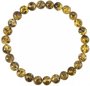 Bracelet made of greenish amber beads