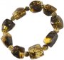 Amber greenish bracelet